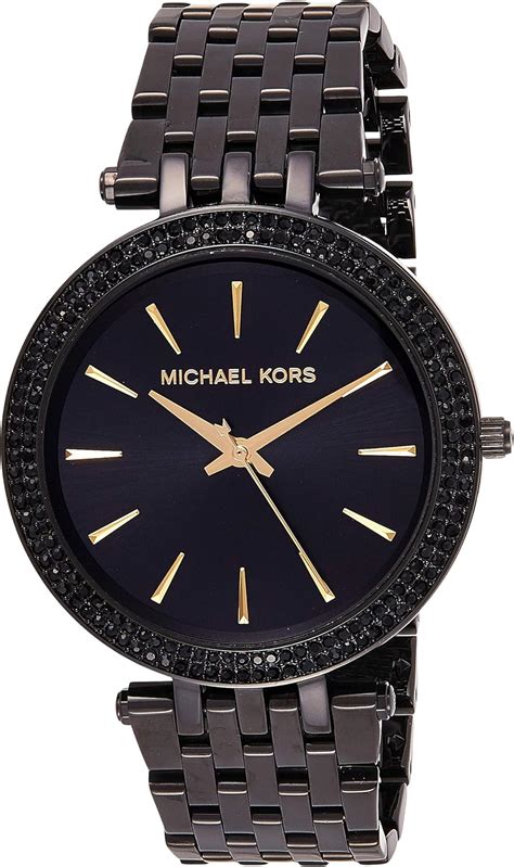 michael kors black womens watch